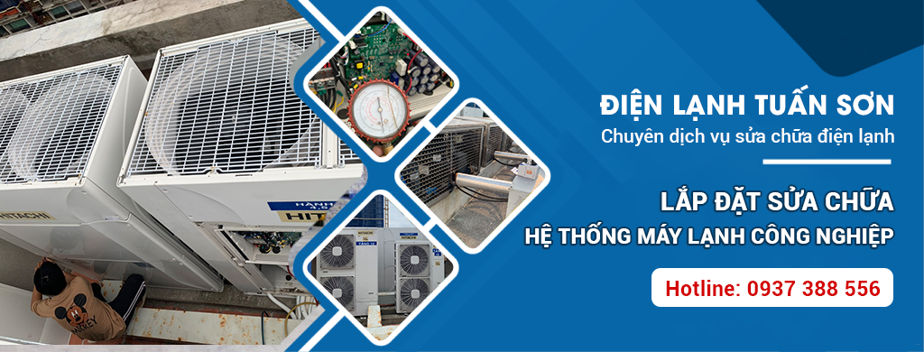 Lắp đặt sửa chữa hệ thống máy lạnh công nghiệp tại Vũng Tàu